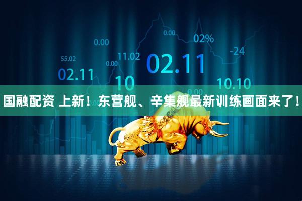 国融配资 上新！东营舰、辛集舰最新训练画面来了！