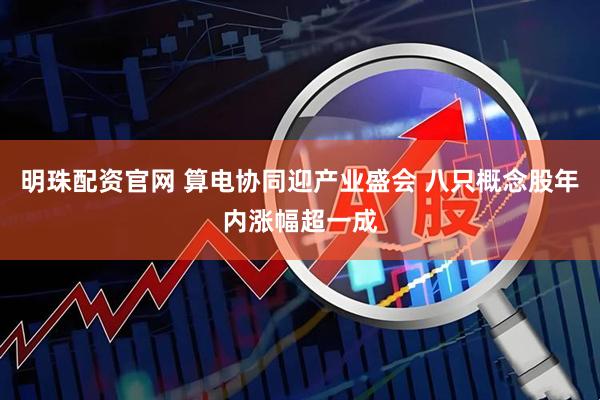 明珠配资官网 算电协同迎产业盛会 八只概念股年内涨幅超一成